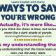 Ways To Say You’re Wrong In English