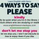 14 Ways To Say Please In English