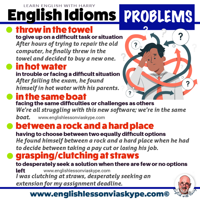 problem solving idioms