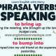 Phrasal Verbs For Better Speaking