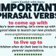 10 Complex Phrasal Verbs for ESL Success
