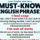 16 Other Ways To Say I’m Sick In English